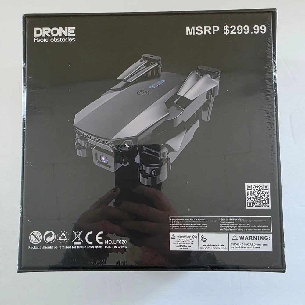 SMS Drone Avoid Obstacles Foldable Drone 4K HD Camera Factory Sealed